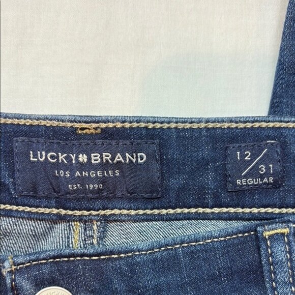 Lucky Brand Women's Low-rise Skinny Stella Jeans with Natural Distressed Look - Picture 2 of 15